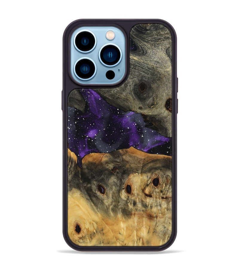 iPhone 14 Pro Max Wood Phone Case - Iyanna (Cosmos, 788113)