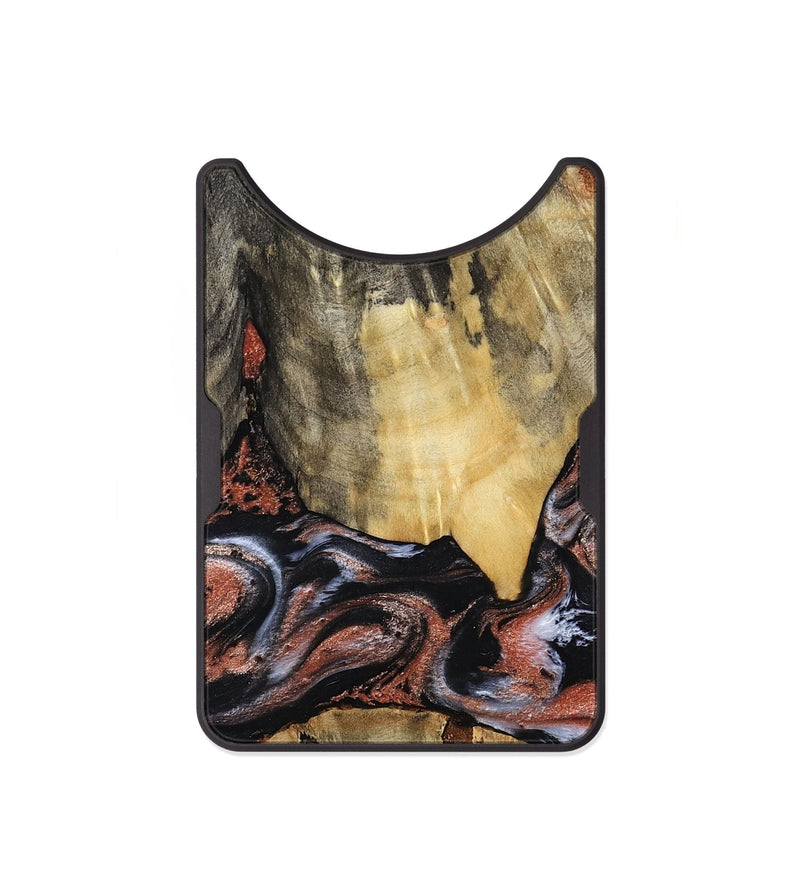 Alloy Wood Wallet - Lorri (Black & White, 788148)