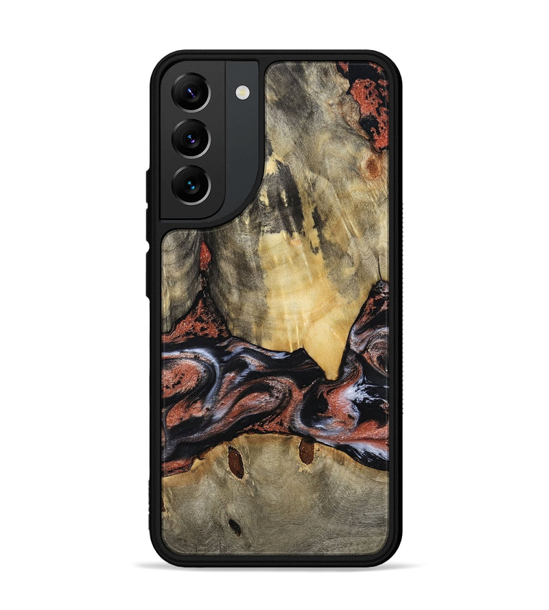 Galaxy S22 Plus Wood Phone Case - Lorri (Black & White, 788148)