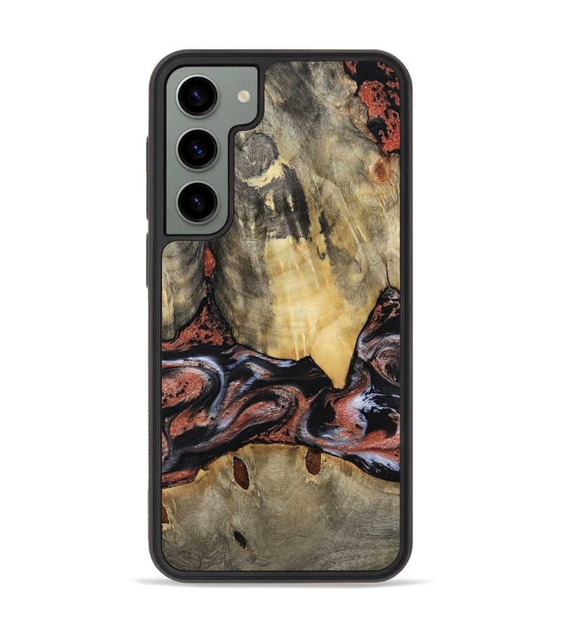 Galaxy S23 Plus Wood Phone Case - Lorri (Black & White, 788148)