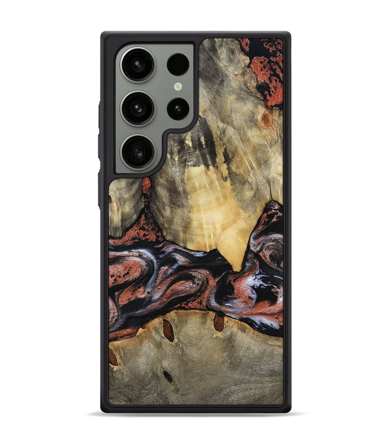 Galaxy S24 Ultra Wood Phone Case - Lorri (Black & White, 788148)