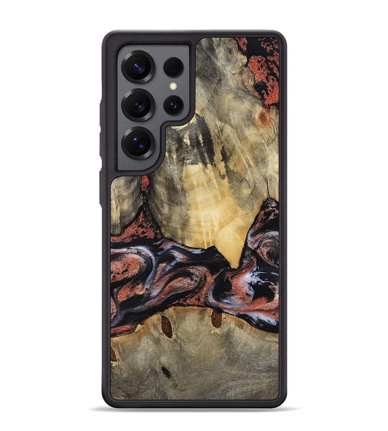 Galaxy S25 Ultra Wood Phone Case - Lorri (Black & White, 788148)