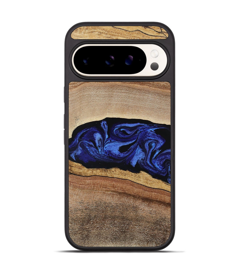 Pixel 9 Pro Wood Phone Case - Denzel (Blue, 788172)