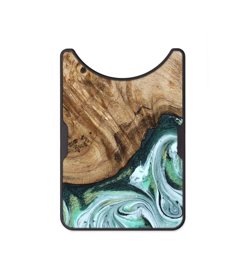Alloy Wood Wallet - Doris (Green, 788175)