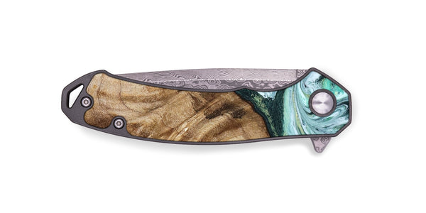 EDC Wood Pocket Knife - Doris (Green, 788175)
