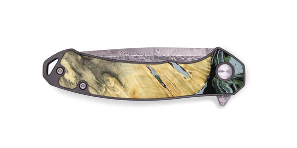 EDC Wood Pocket Knife - Colonel (Green, 788181)