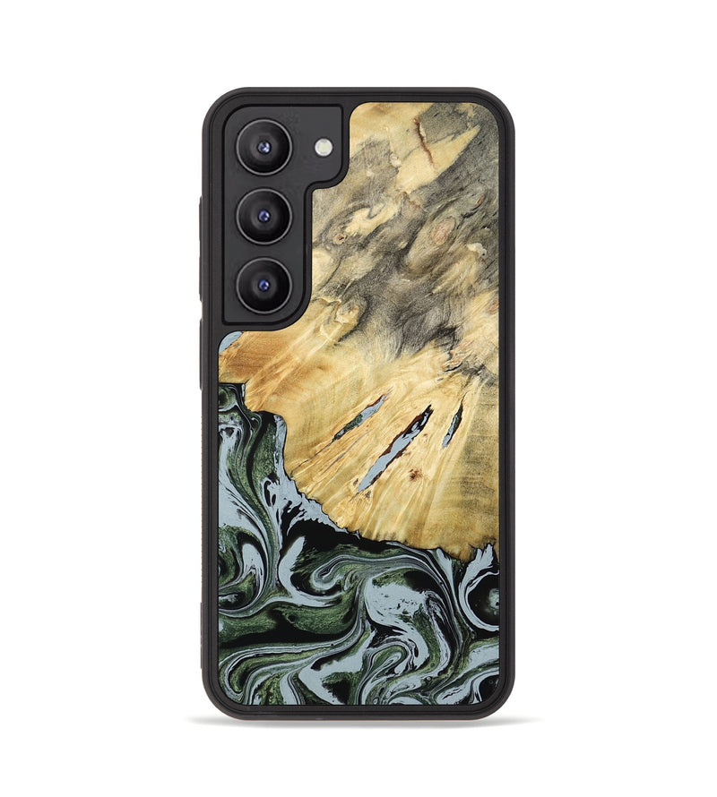 Galaxy S23 Wood Phone Case - Colonel (Green, 788181)