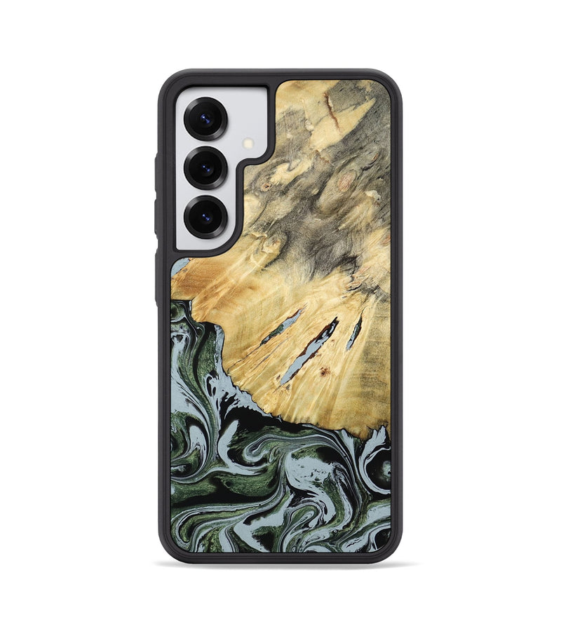 Galaxy S25 Wood Phone Case - Colonel (Green, 788181)