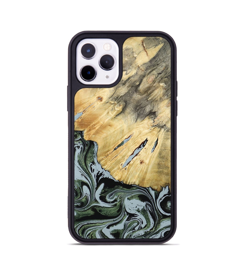 iPhone 11 Pro Wood Phone Case - Colonel (Green, 788181)