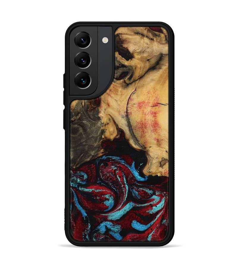 Galaxy S22 Plus Wood Phone Case - Tena (Red, 788334)