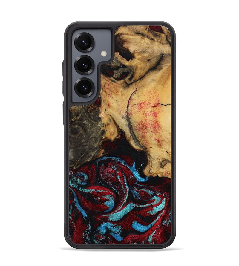 Galaxy S25 Plus Wood Phone Case - Tena (Red, 788334)