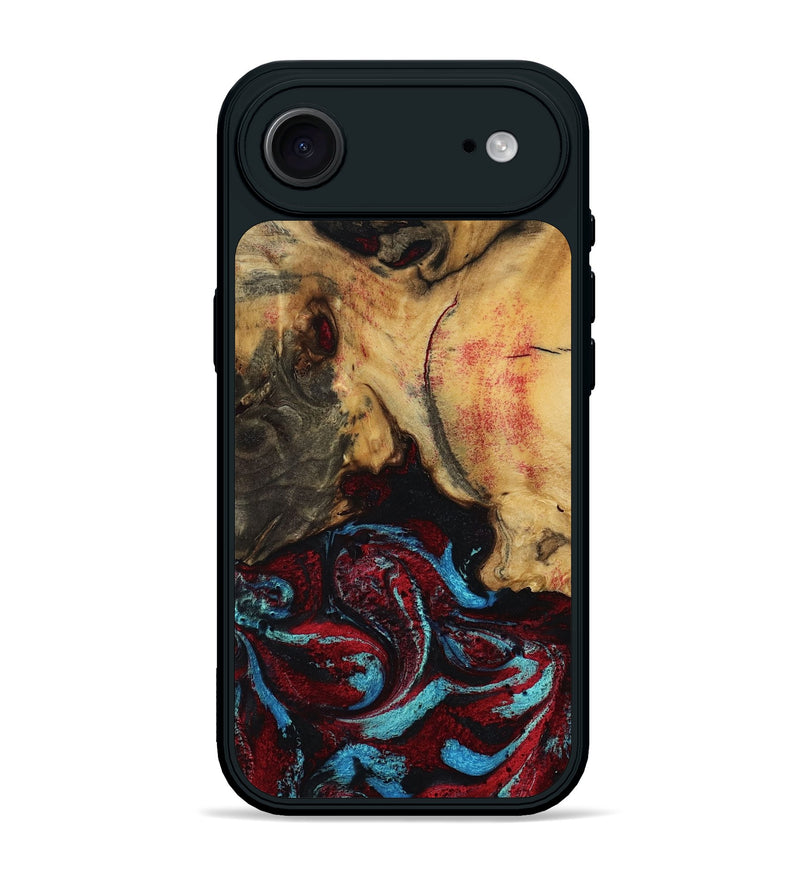 iPhone 17 Air Wood Phone Case - Tena (Red, 788334)