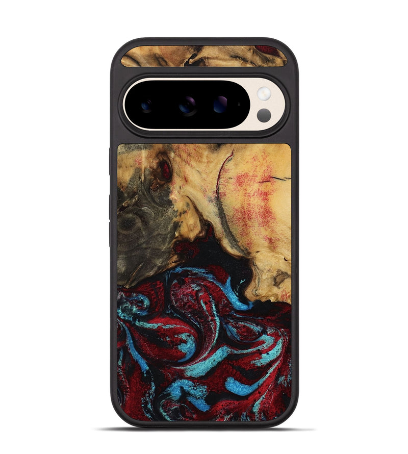 Pixel 10 Wood Phone Case - Tena (Red, 788334)