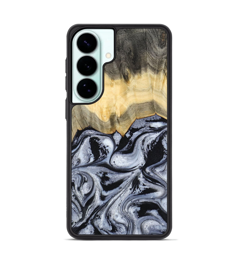 Galaxy S26 Plus Wood Phone Case - Krew (Black & White, 788343)