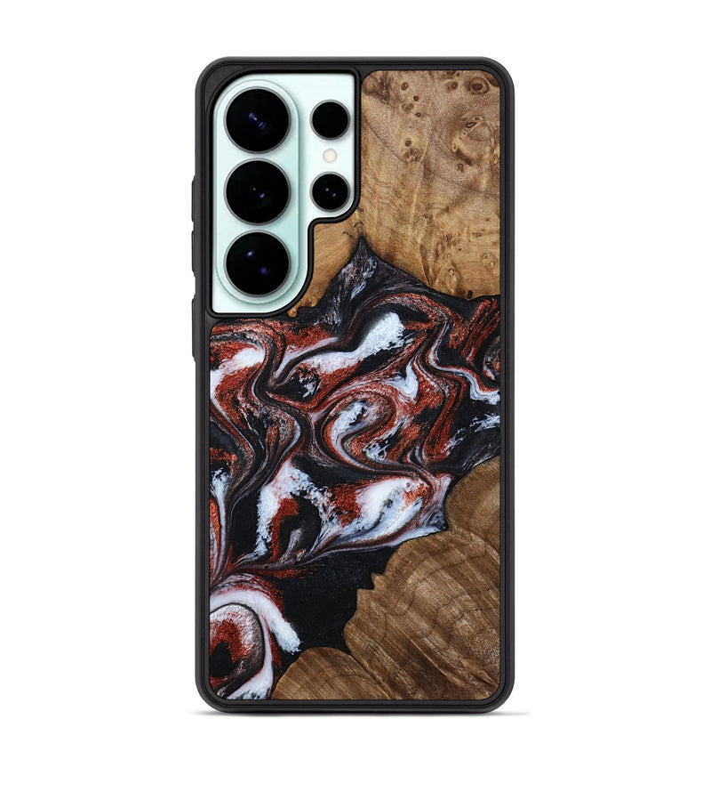 Galaxy S26 Ultra Wood Phone Case - Idell (Black & White, 788344)