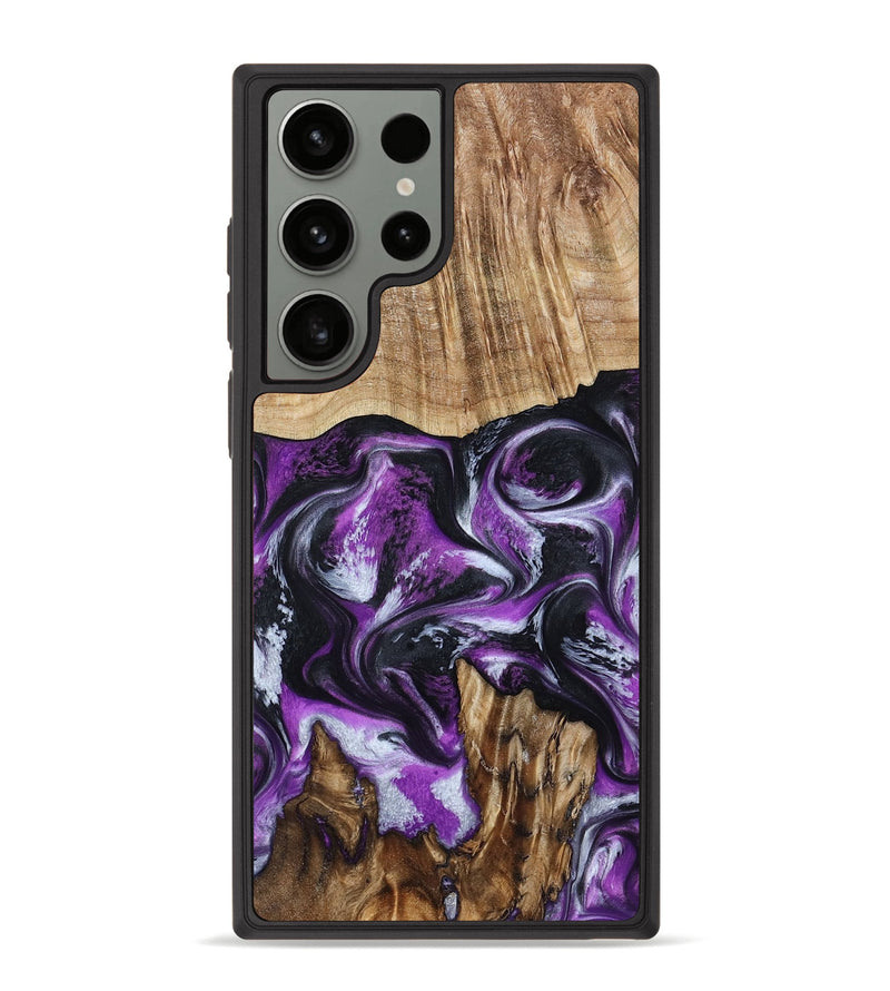 Galaxy S23 Ultra Wood Phone Case - Shelton (Purple, 788362)