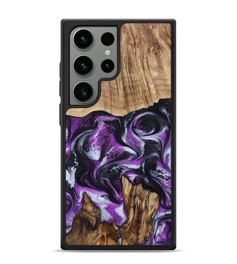 Galaxy S24 Ultra Wood Phone Case - Shelton (Purple, 788362)