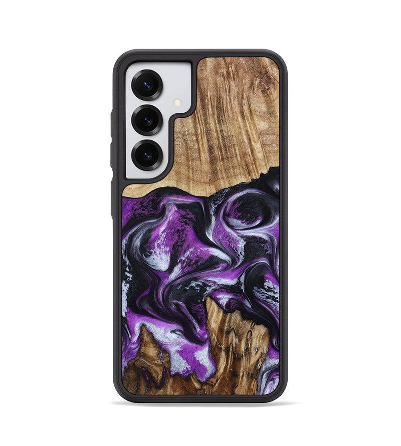 Galaxy S25 Wood Phone Case - Shelton (Purple, 788362)