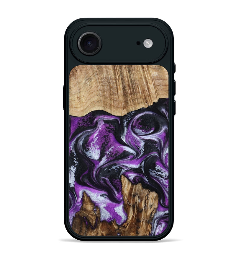 iPhone 17 Air Wood Phone Case - Shelton (Purple, 788362)