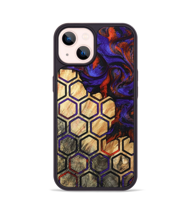 iPhone 14 Wood Phone Case - Jeanie (Pattern, 788417)