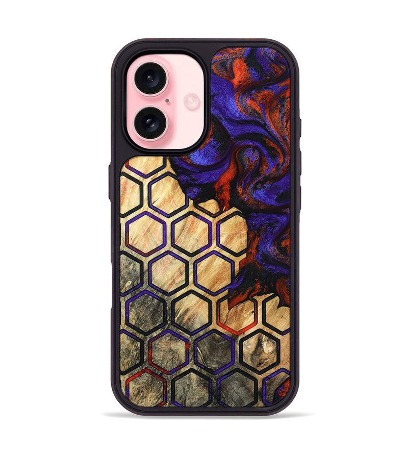 iPhone 16 Wood Phone Case - Jeanie (Pattern, 788417)