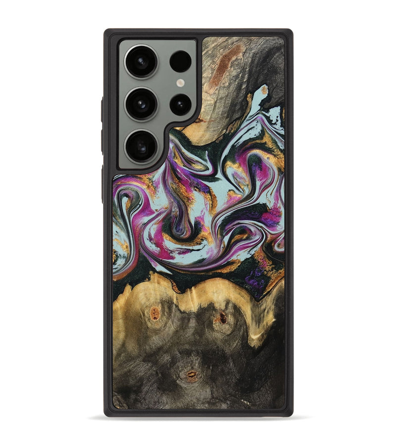 Galaxy S23 Ultra Wood Phone Case - Murphy (Green, 788436)