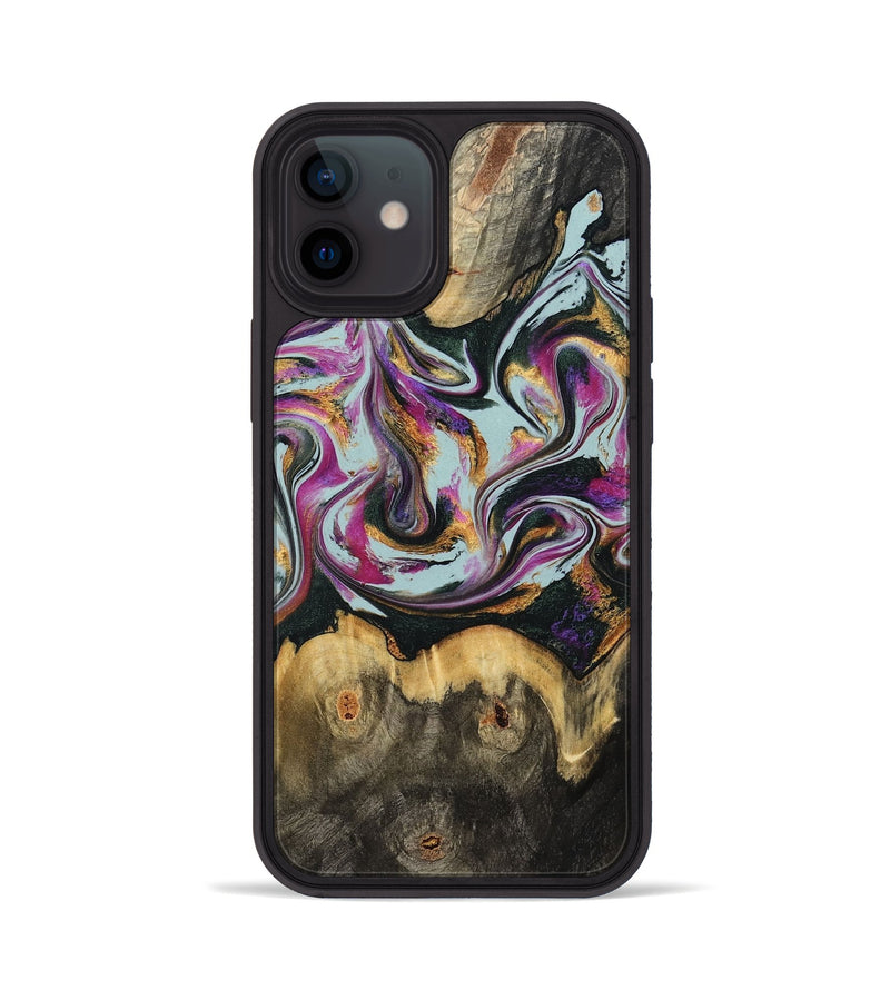 iPhone 12 Wood Phone Case - Murphy (Green, 788436)