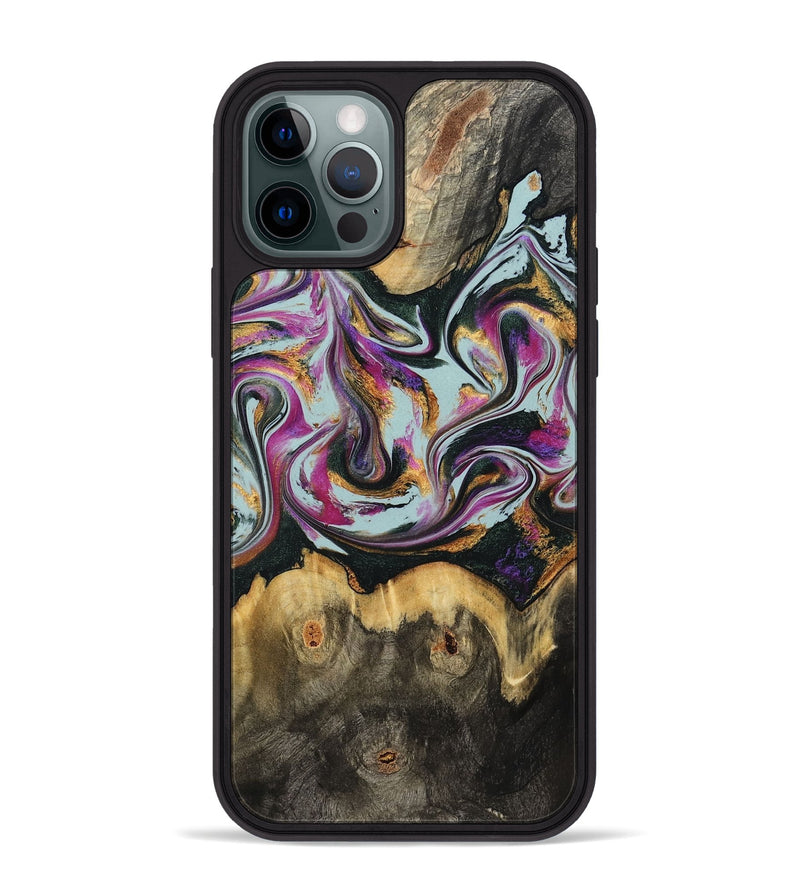 iPhone 12 Pro Max Wood Phone Case - Murphy (Green, 788436)