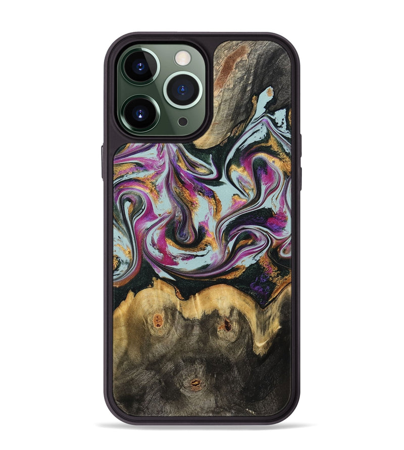 iPhone 13 Pro Max Wood Phone Case - Murphy (Green, 788436)