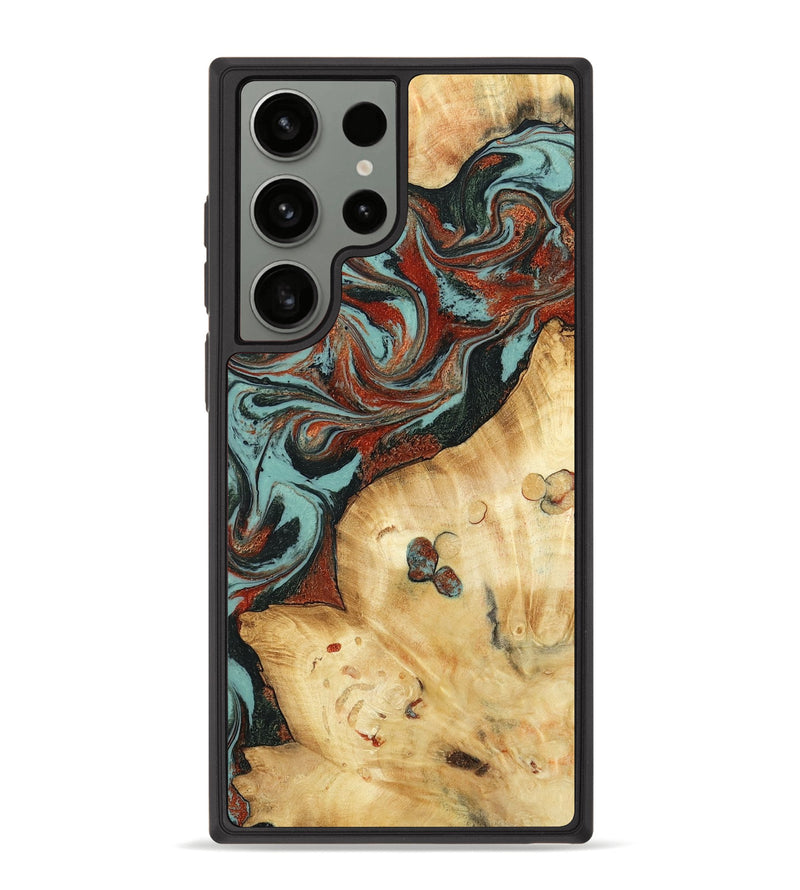 Galaxy S23 Ultra Wood Phone Case - Philip (Green, 788451)