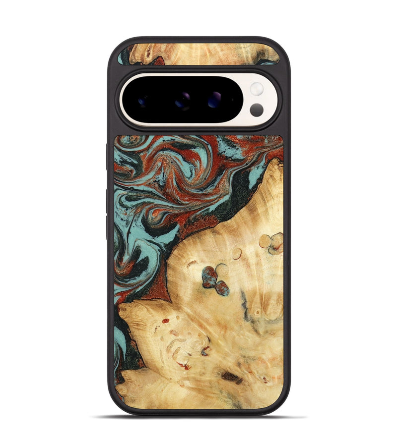 Pixel 9 Pro Wood Phone Case - Philip (Green, 788451)