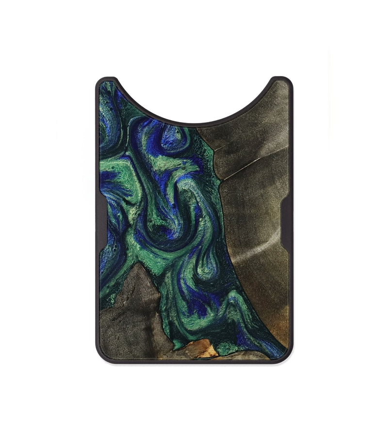 Alloy Wood Wallet - Theron (Green, 788452)