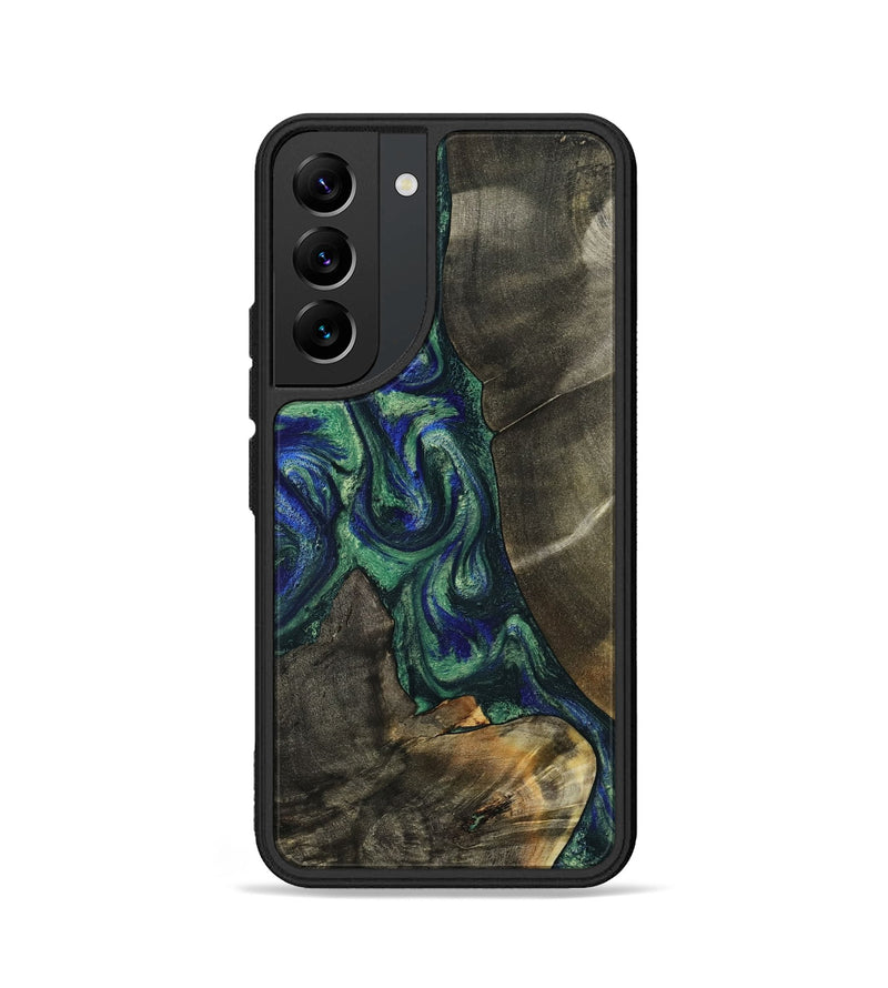 Galaxy S22 Wood Phone Case - Theron (Green, 788452)