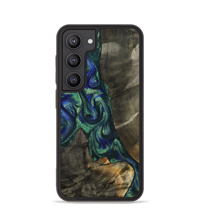 Galaxy S23 Wood Phone Case - Theron (Green, 788452)