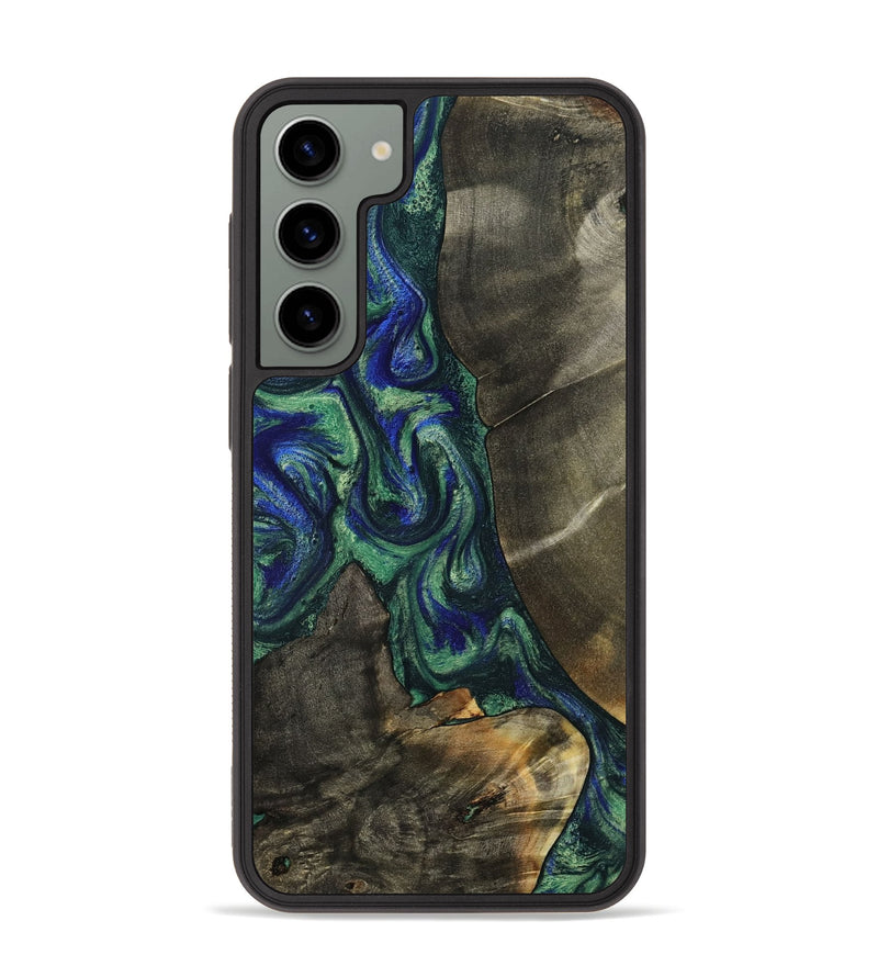 Galaxy S23 Plus Wood Phone Case - Theron (Green, 788452)