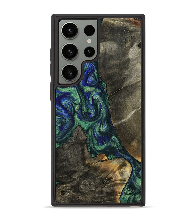 Galaxy S23 Ultra Wood Phone Case - Theron (Green, 788452)