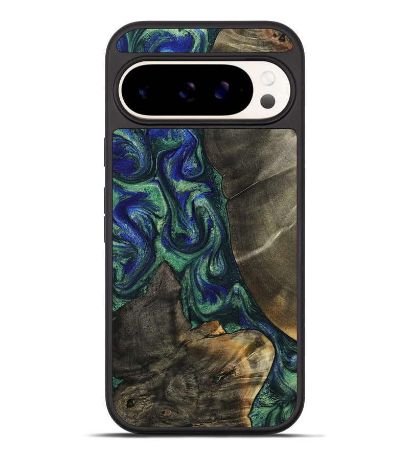 Pixel 9 Pro XL Wood Phone Case - Theron (Green, 788452)
