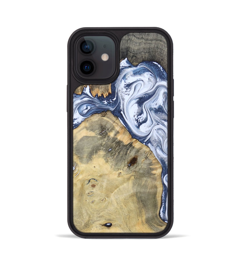 iPhone 12 Wood Phone Case - Henry (Blue, 788458)