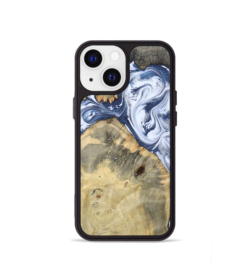 iPhone 13 mini Wood Phone Case - Henry (Blue, 788458)