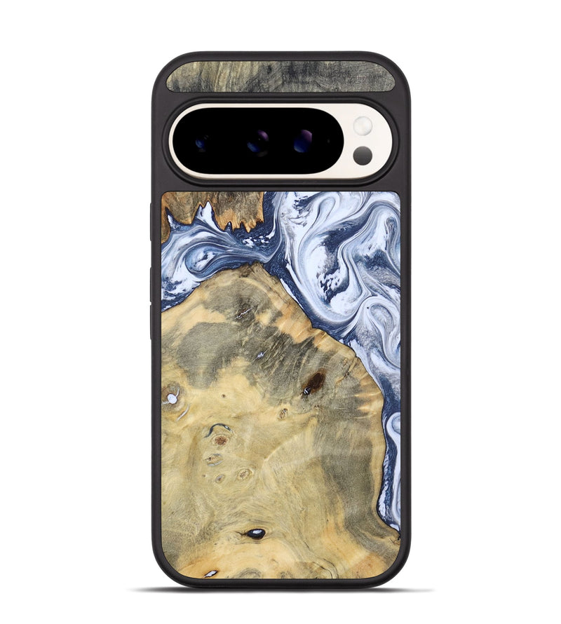 Pixel 9 Pro Wood Phone Case - Henry (Blue, 788458)