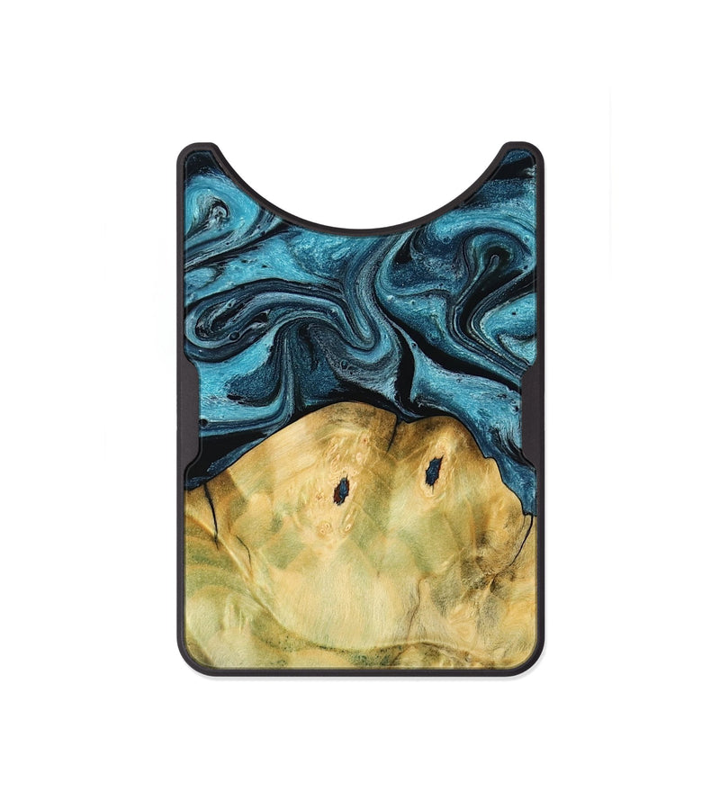 Alloy Wood Wallet - Nella (Blue, 788468)