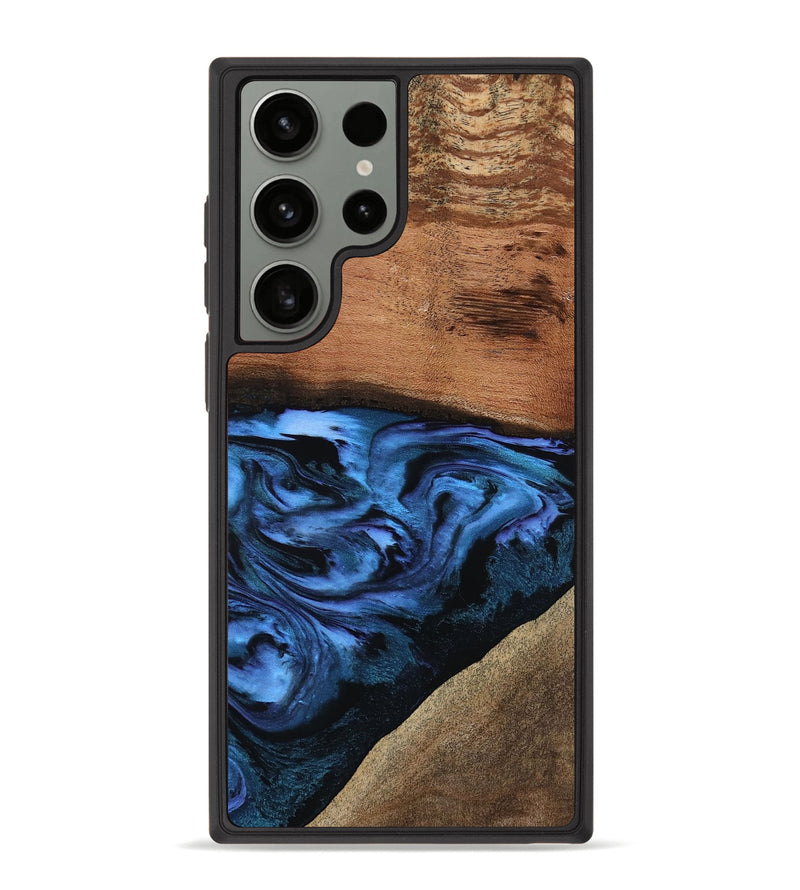 Galaxy S23 Ultra Wood Phone Case - Egbert (Blue, 788472)