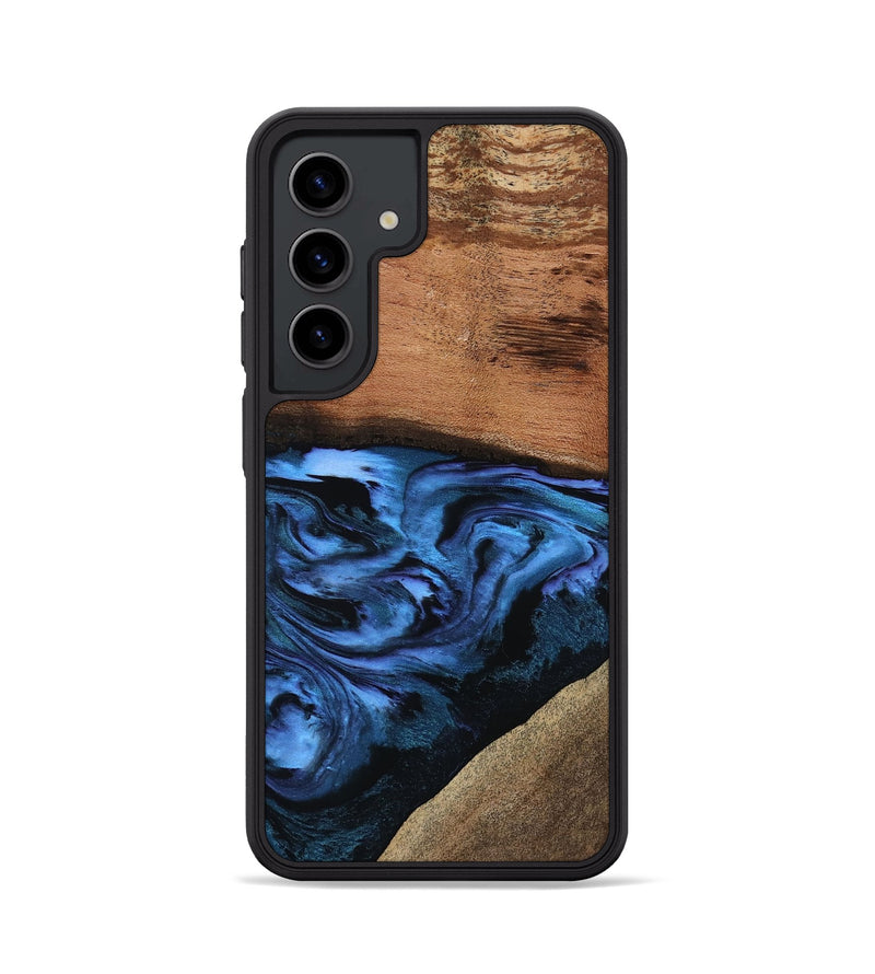 Galaxy S24 Wood Phone Case - Egbert (Blue, 788472)