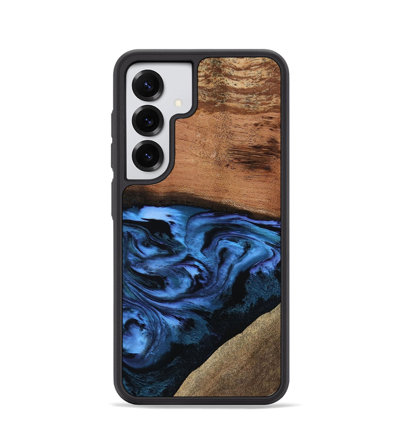 Galaxy S25 Wood Phone Case - Egbert (Blue, 788472)