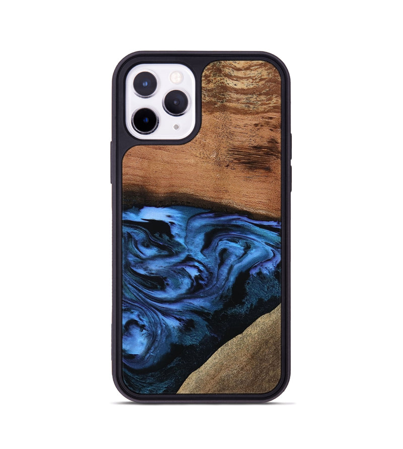 iPhone 11 Pro Wood Phone Case - Egbert (Blue, 788472)