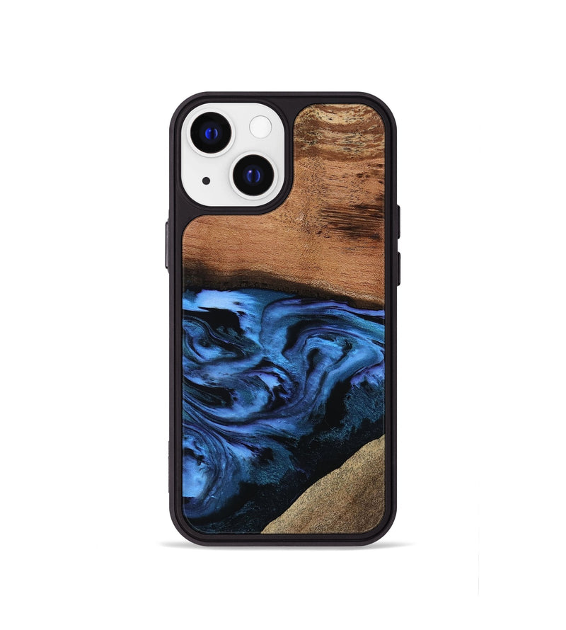 iPhone 13 mini Wood Phone Case - Egbert (Blue, 788472)