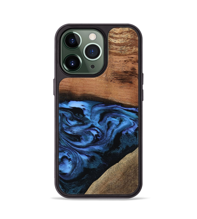 iPhone 13 Pro Wood Phone Case - Egbert (Blue, 788472)