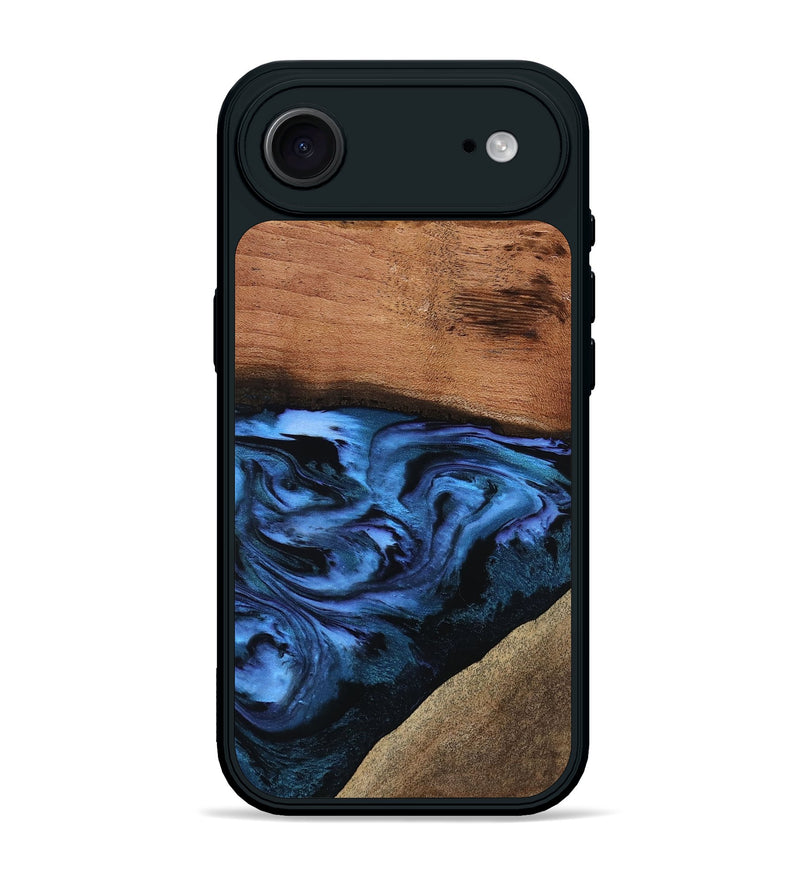 iPhone 17 Air Wood Phone Case - Egbert (Blue, 788472)