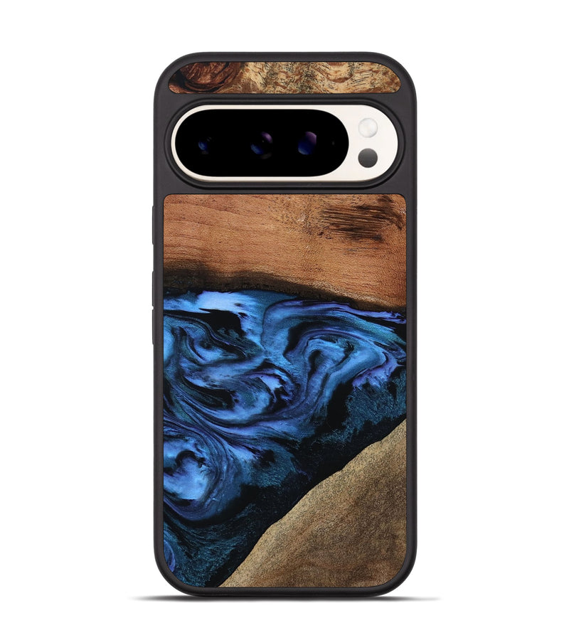 Pixel 9 Pro Wood Phone Case - Egbert (Blue, 788472)