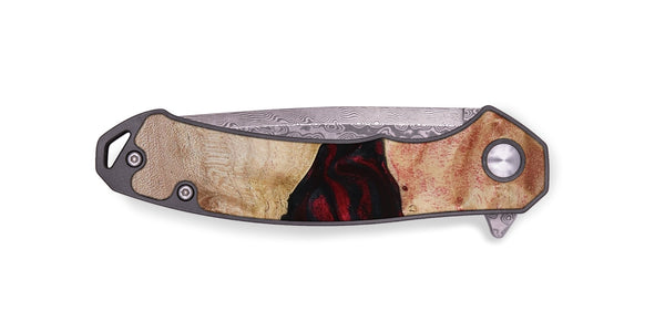 EDC Wood Pocket Knife - Jackie (Red, 788665)
